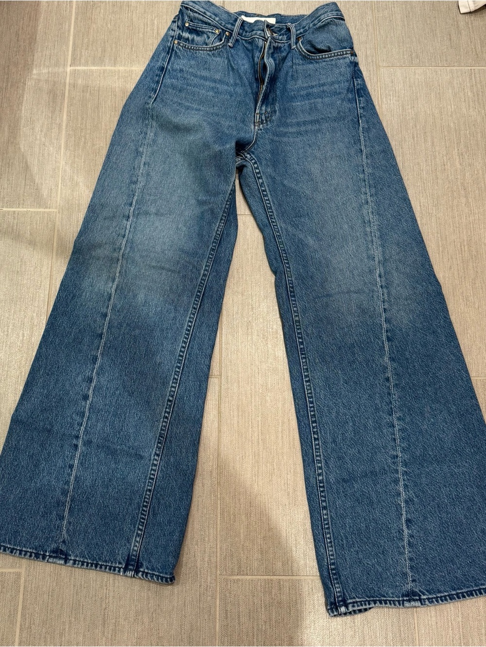 MOTHER lemon twist Jeans- rolling in the deep
